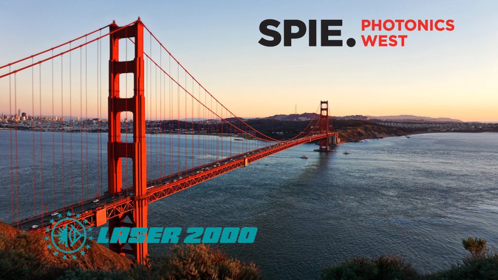 Laser 2000 Benelux will leave this Saturday with a delegation of five to the SPIE Photonics West conference