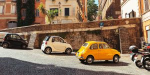 Smart and Fiat are examples of the Jester brand archetype
