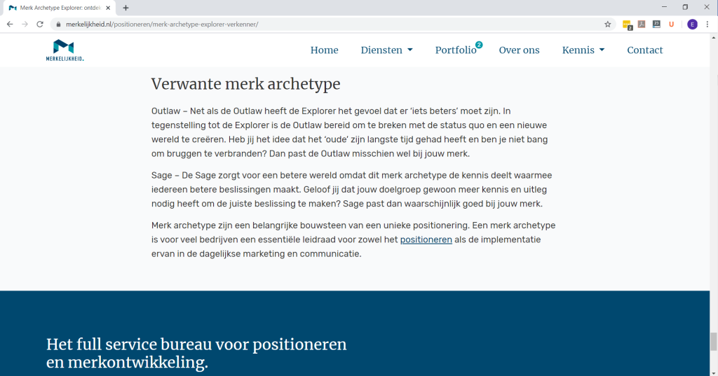 Wat zijn interne links?