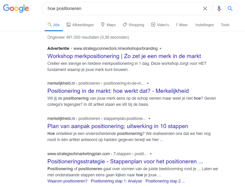 Wat is een meta omschrijving?