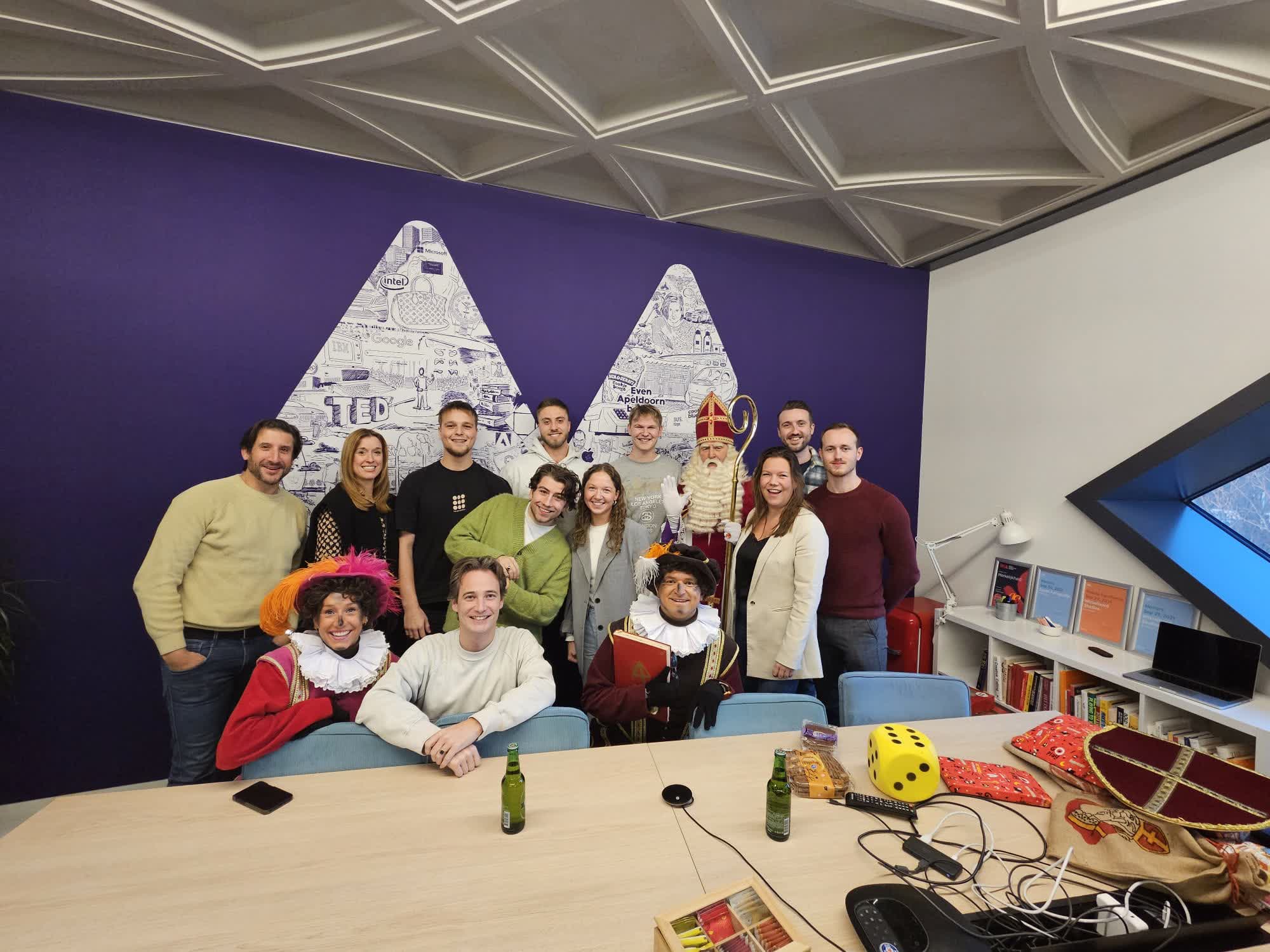 Teammoment bij Merkelijkheid